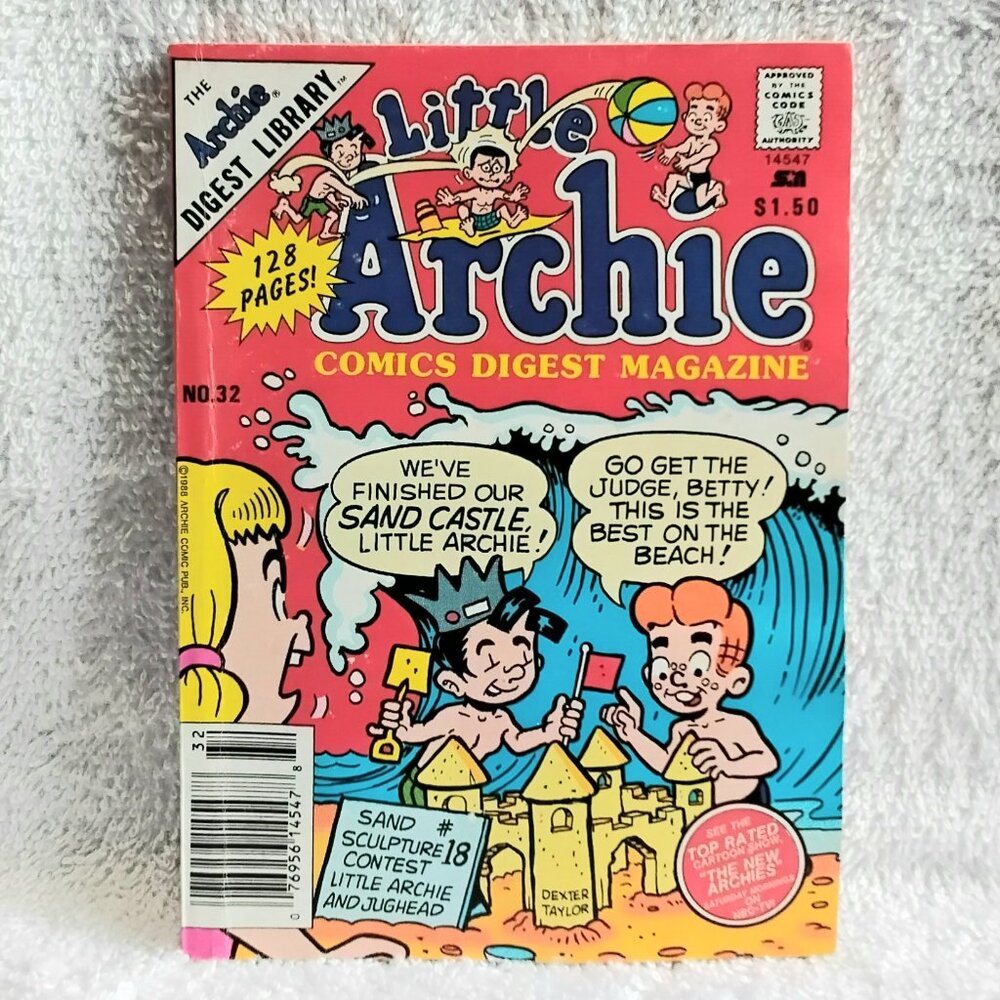 5/$20 1988 Little Archie Comics Digest Magazine No. 32!!